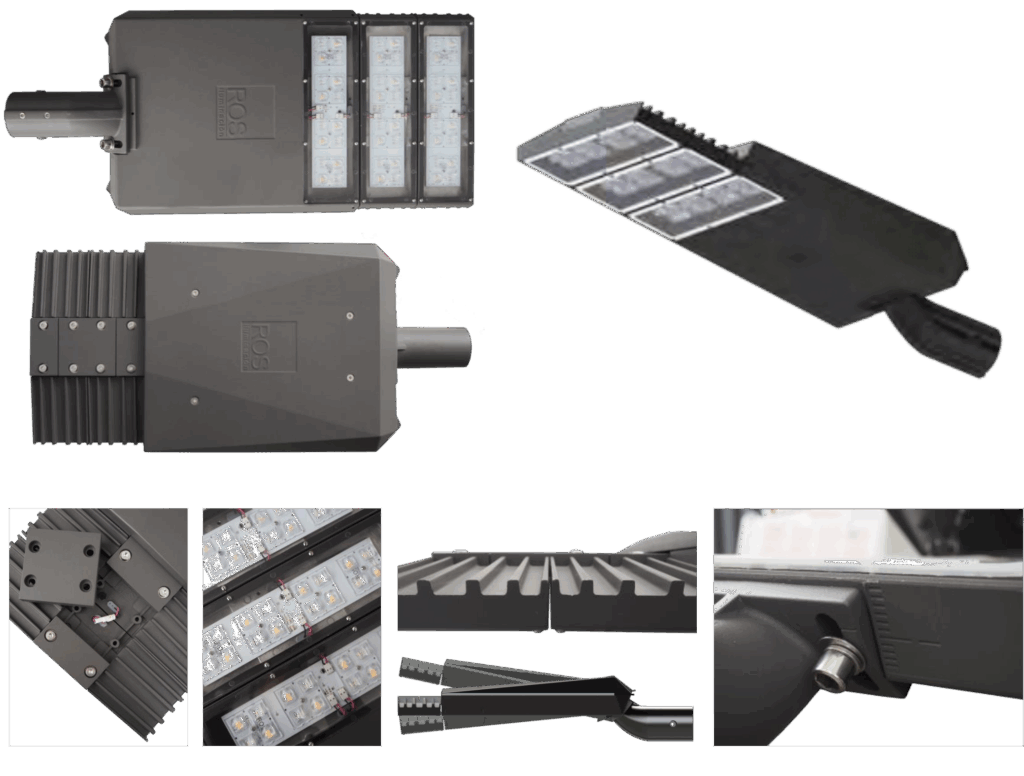 Equipo iluminación LED industrial y vial en Perú