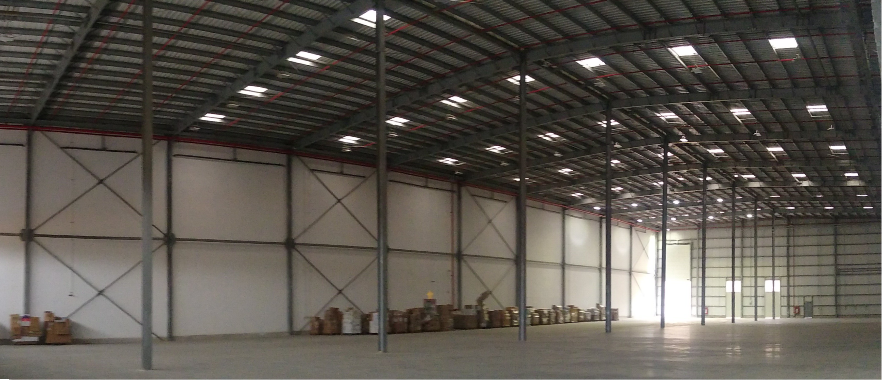 Iluminación LED industrial de alta gama en almacén Clase A en Lima